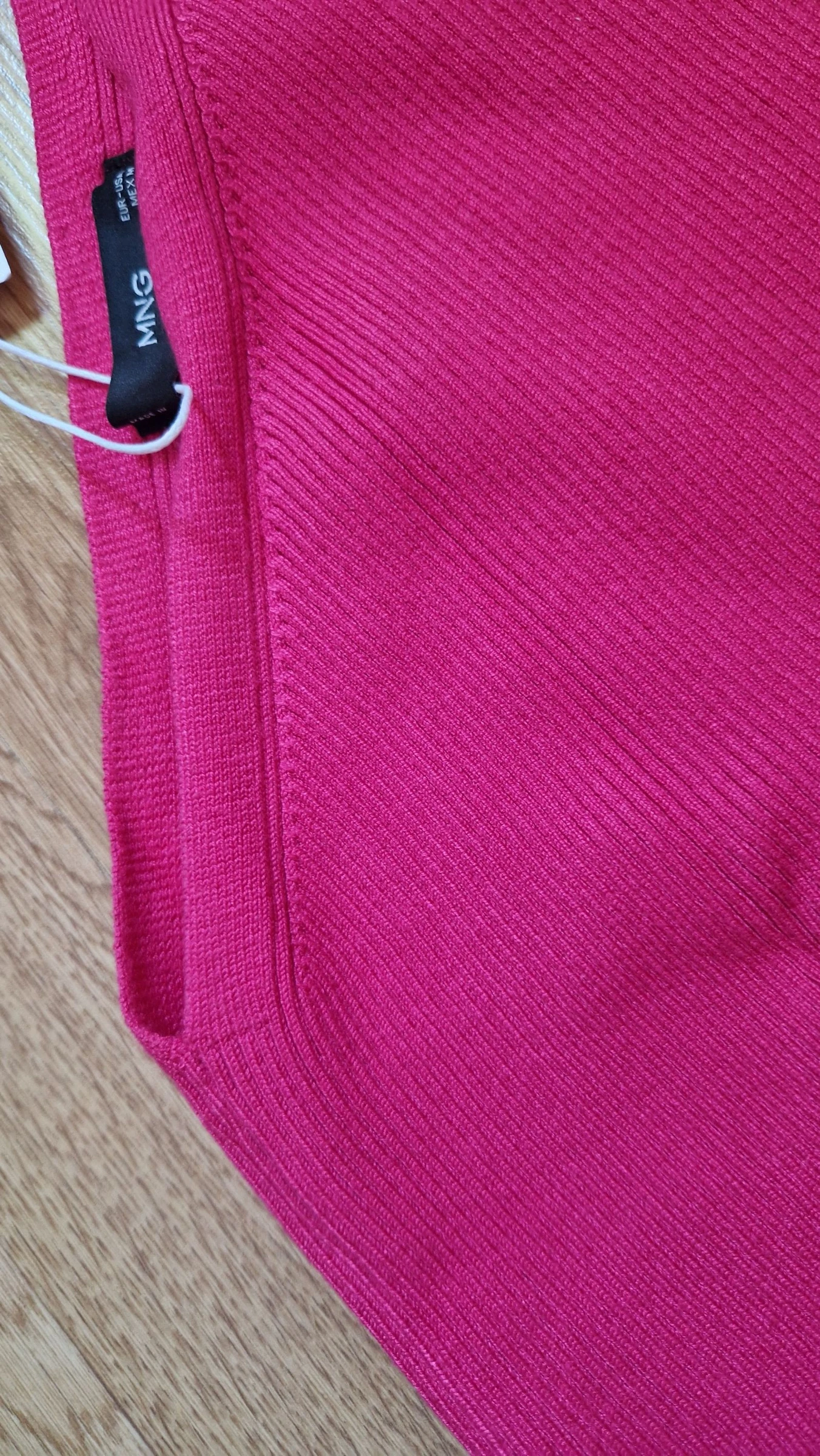 Fuchsia roze asymmetrische top Mango NIEUW – photo 11